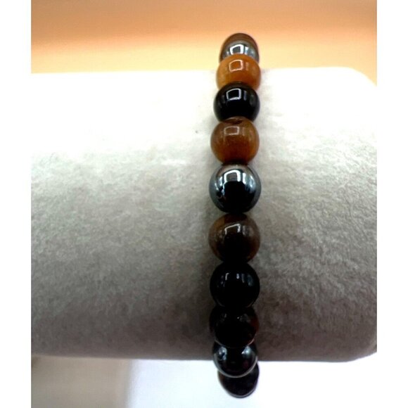 Vintage Chaps Beaded Necklace & Bracelet Set.  C23 - Picture 12 of 16